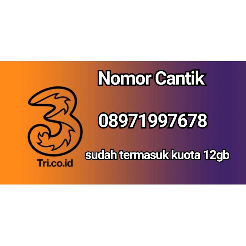 Nomor Cantik Tri