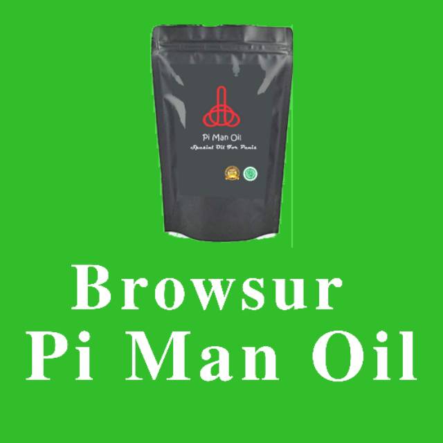 {BROSUR} PI MAN OIL
