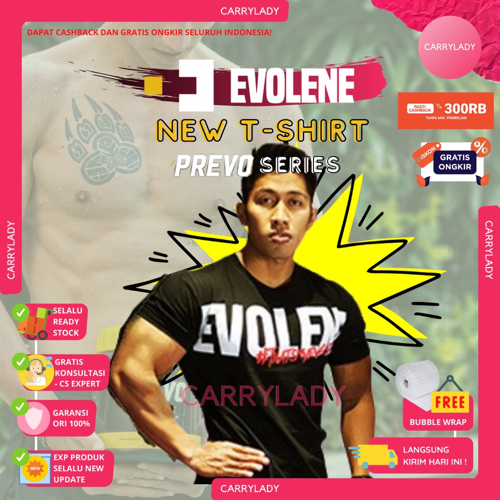 KAOS PREVO SERIES EVOLENE T-SHIRT