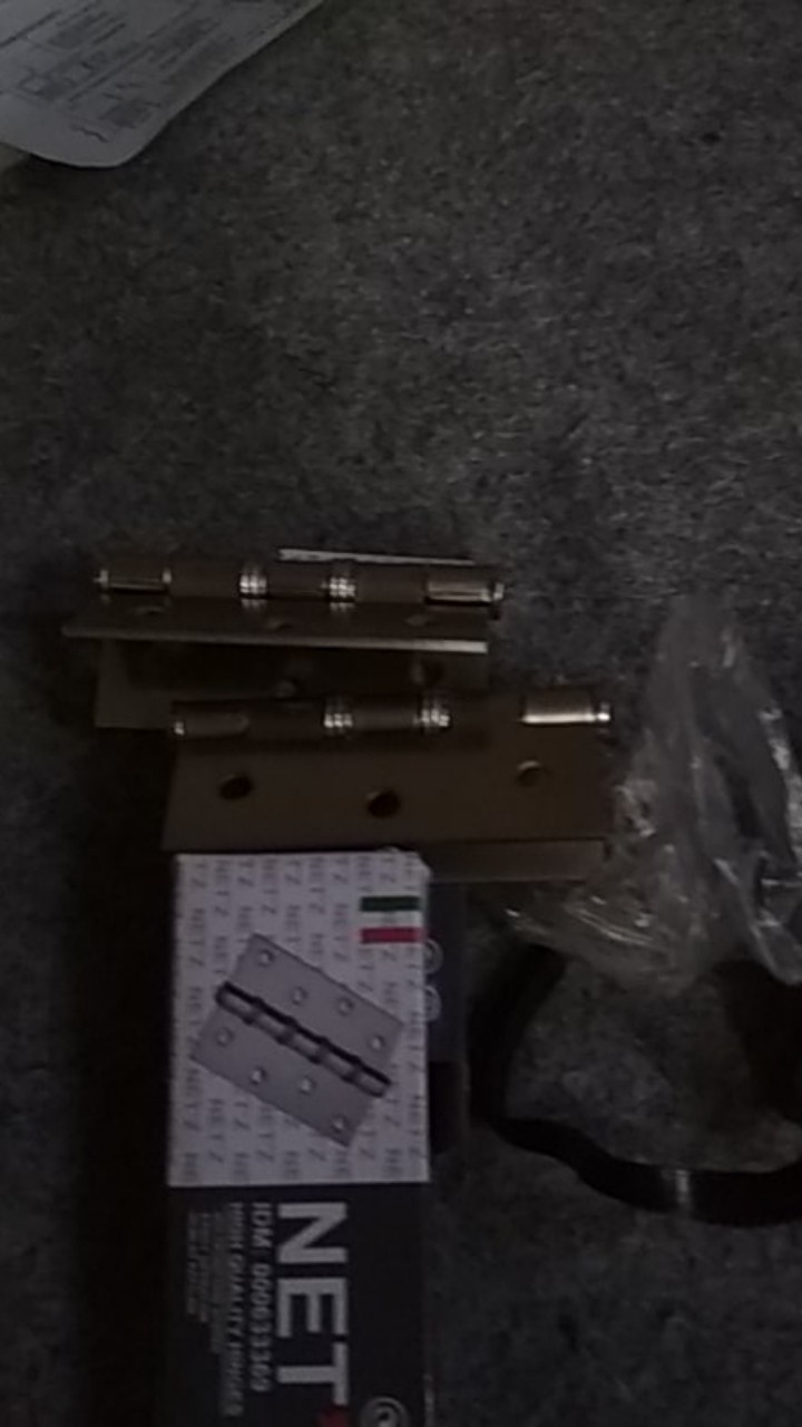 Engsel Pintu Jendela Putih Mirip Stainless 3 Inch