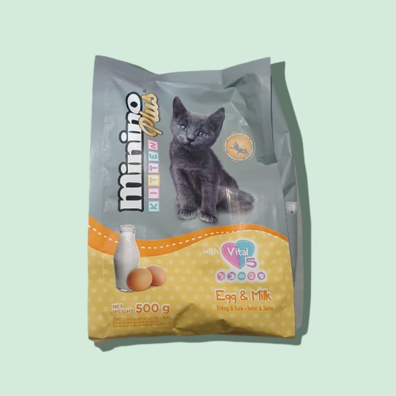 minino kitten plus 500gr