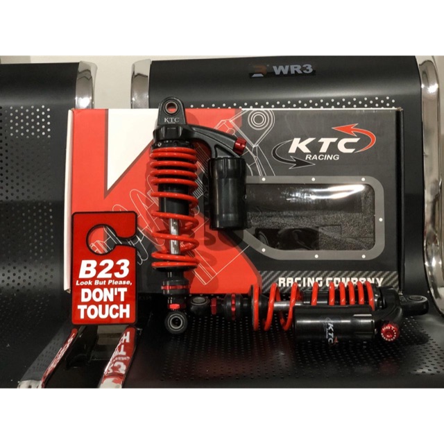 Shock ktc kytaco  xt racing original bebek 280mm jupiter f1 f1zr vega dobel klik new produk red