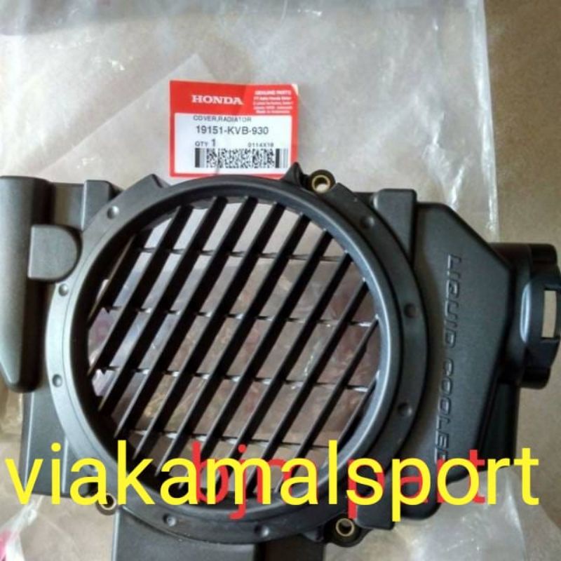 Cover Tutup radiator Vario  110 karbu Vario 110 Tecno original