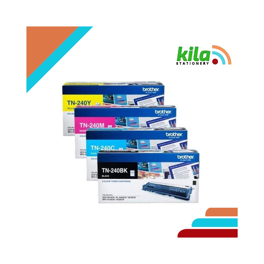 Toner Brother TN - 240 (BK, C, Y, M) = HL-3040CN | 3045CN | DCP-9010CN