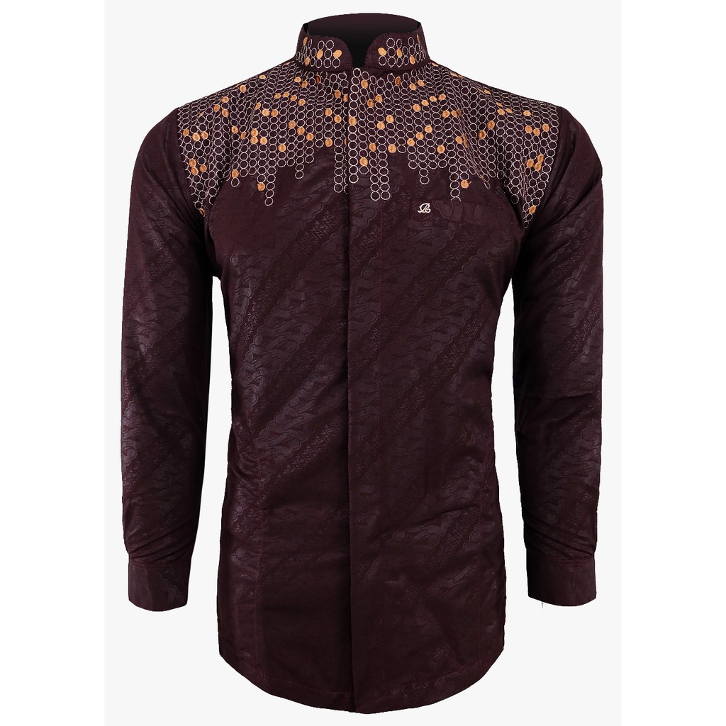 Baju Koko Ramli Lengan Panjang Baju Koko Terbaru Katun Stevany 922