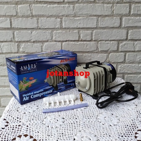 AMARA ACO 003 aco003 mesin gelembung pompa udara aerator kolam hidroponik aquarium air pump
