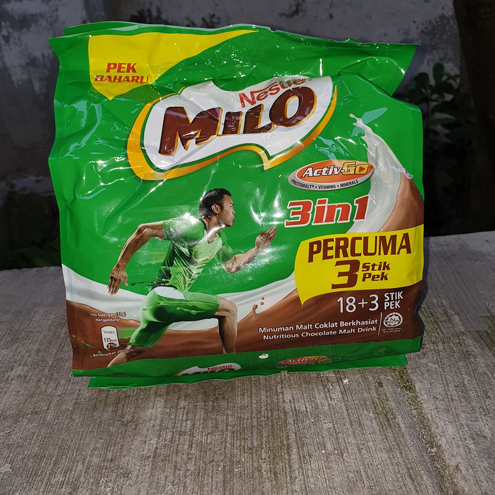 

Minuman Milo Malt Coklat