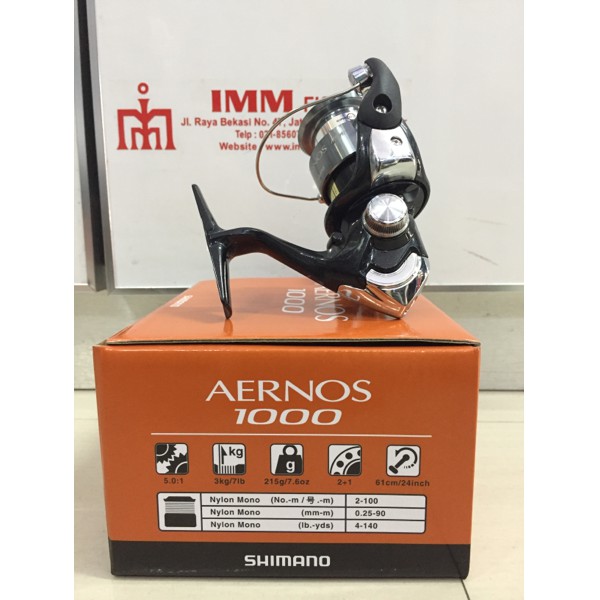 Cuci Gudang Reel Shimano Aernos 1000