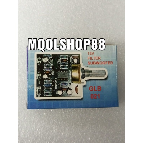 KIT FILTER SUBWOOFER DC 12V DC12V GLB-021 ( DMS504 DMS-504 DMS504x DMS-504x )