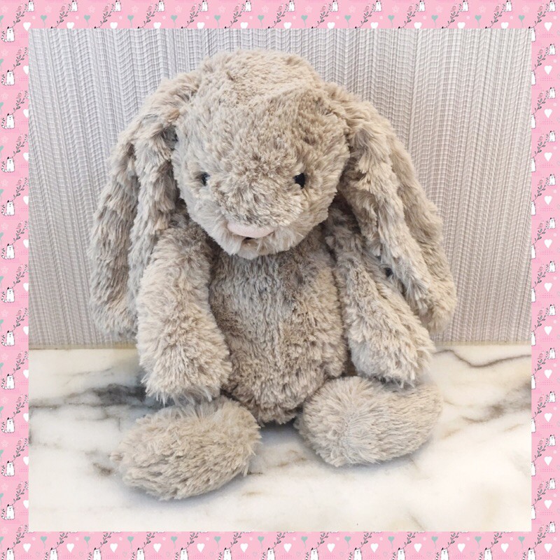 Jellycat Beige Bashful Bunny size M Jaemin