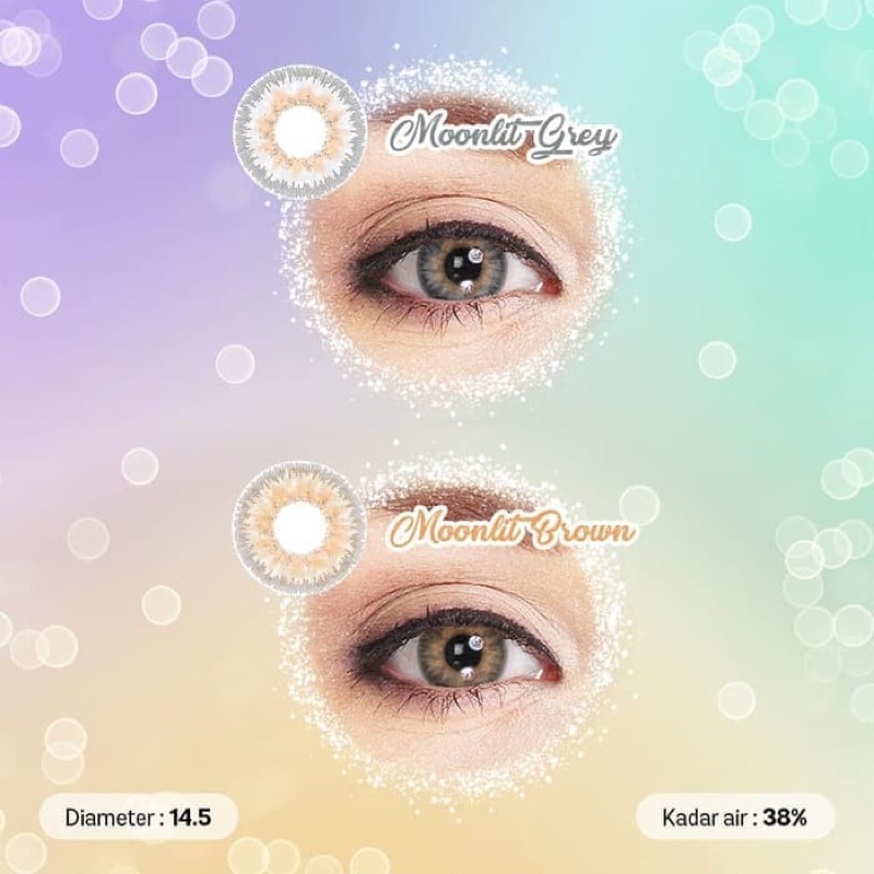 Softlens TOPGEL MOONLIT 14,5 MM Normal By Topgel / Soflen Moonlit / Softlens Moonlit By Topgel