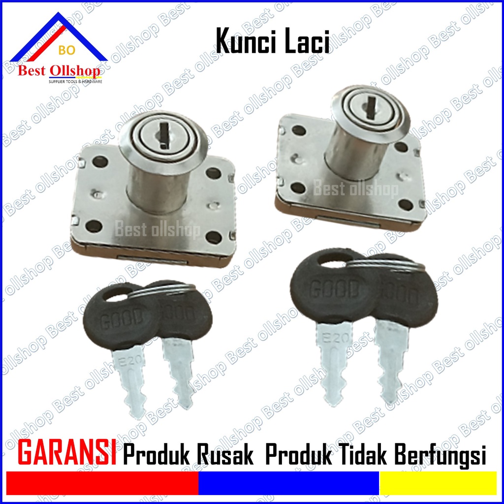 Kunci Laci / Kunci Lemari / Kunci laci Meja Kerja / Kunci Loker Drawer Lock 101 / Slot Laci Murah