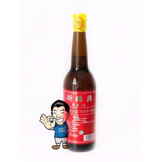 

Minyak Wijen Kuda Seng Guan Heng Sesame Oil 620ml