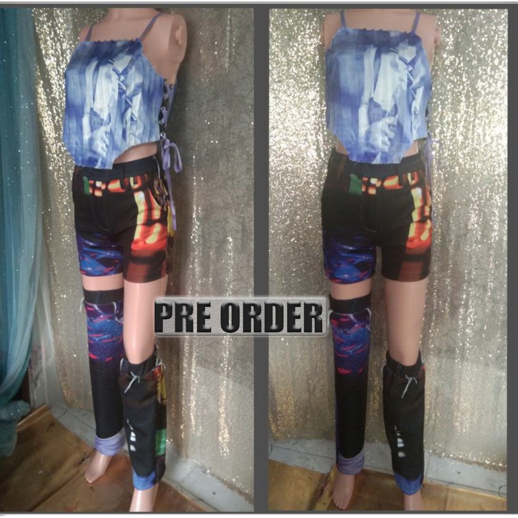 [PRE ORDER] Kostum Itzy Baju Ryujin Not Shy Version Dance Cover Kpop Korea Wanita