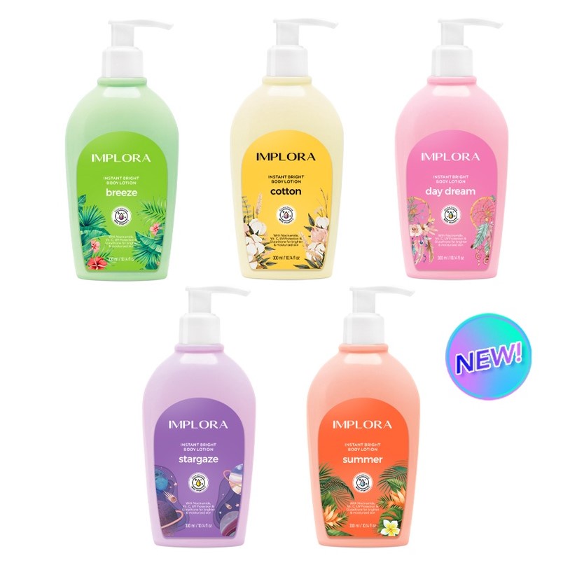 Implora Instant Bright Body Lotion Pencerah Kulit 300gr