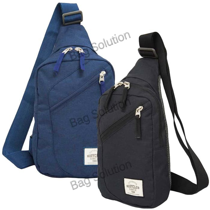TAS SELEMPANG WATERPROOF NAVY CLUB