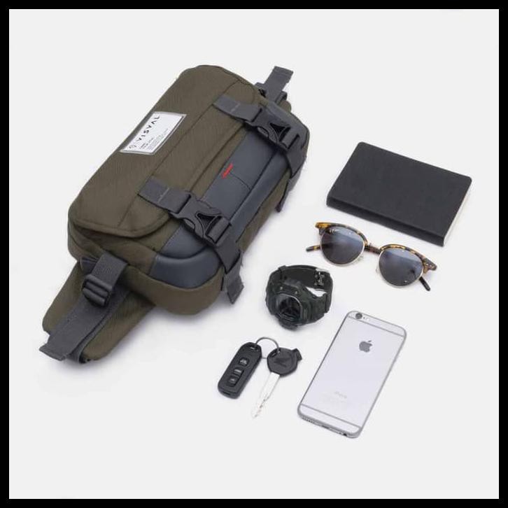 Jual Murah Tas Pinggang Waistbag Visval Waist Bag Flashpack Selempang Pria Cowok
