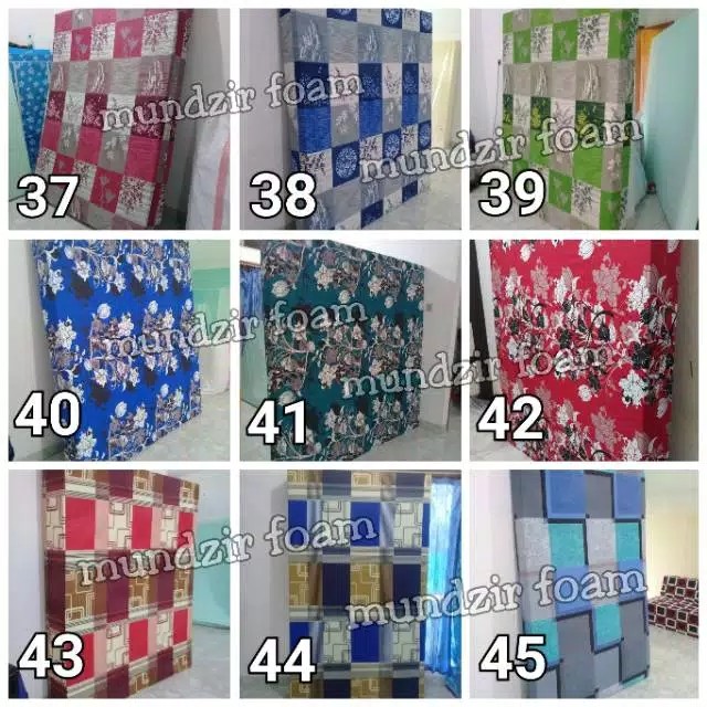 Cover/sarung Kasur Inoac Berbagai Ukuran Untuk Kasur Lipat Dan Kasur Lurus