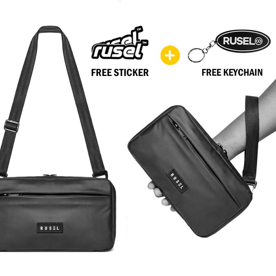 Stok terbatas.. RUSEL CO I Sling Bag Aruna Lite I sling bag Wanita / Pria | Clutch bag
