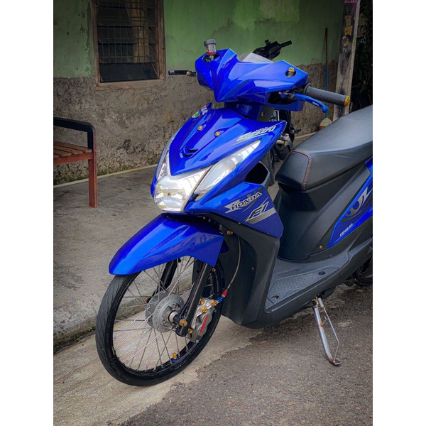 Striping/sticker beat fi transparan design xsite simpel