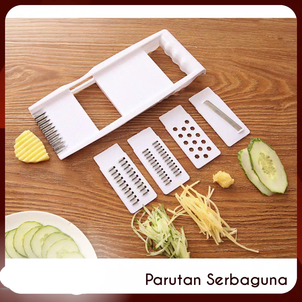 Parut Serbaguna Murah / Parutan multifungsi 4 in 1 / parutan wortel timun sayur serbaguna