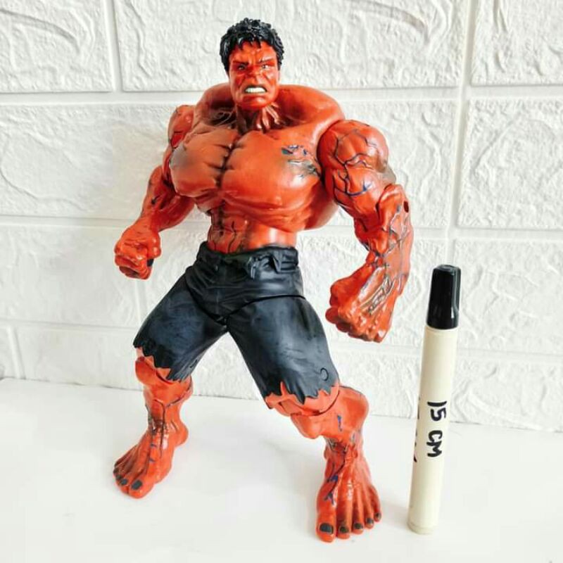 Mainan action figure Red hulkHulk merah
Artikulasi Tinggi 10 inch
artikulasi
detail