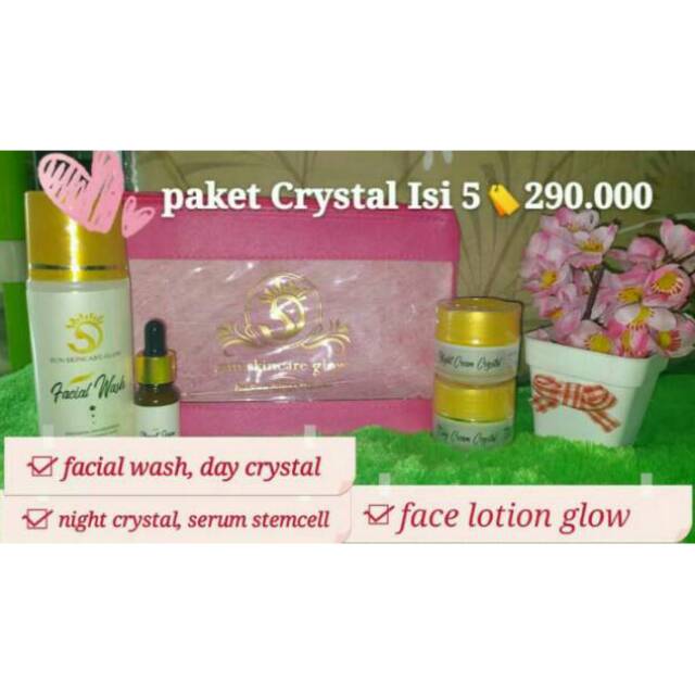 SS GLOW Series CRYSTAL ISI 5 || Sun Skincare Glow