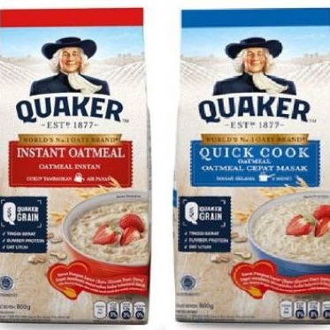 

Quaker INSTANT oatmeal oats utuh 100% AUSTRALIA sereal cereal 800gr.