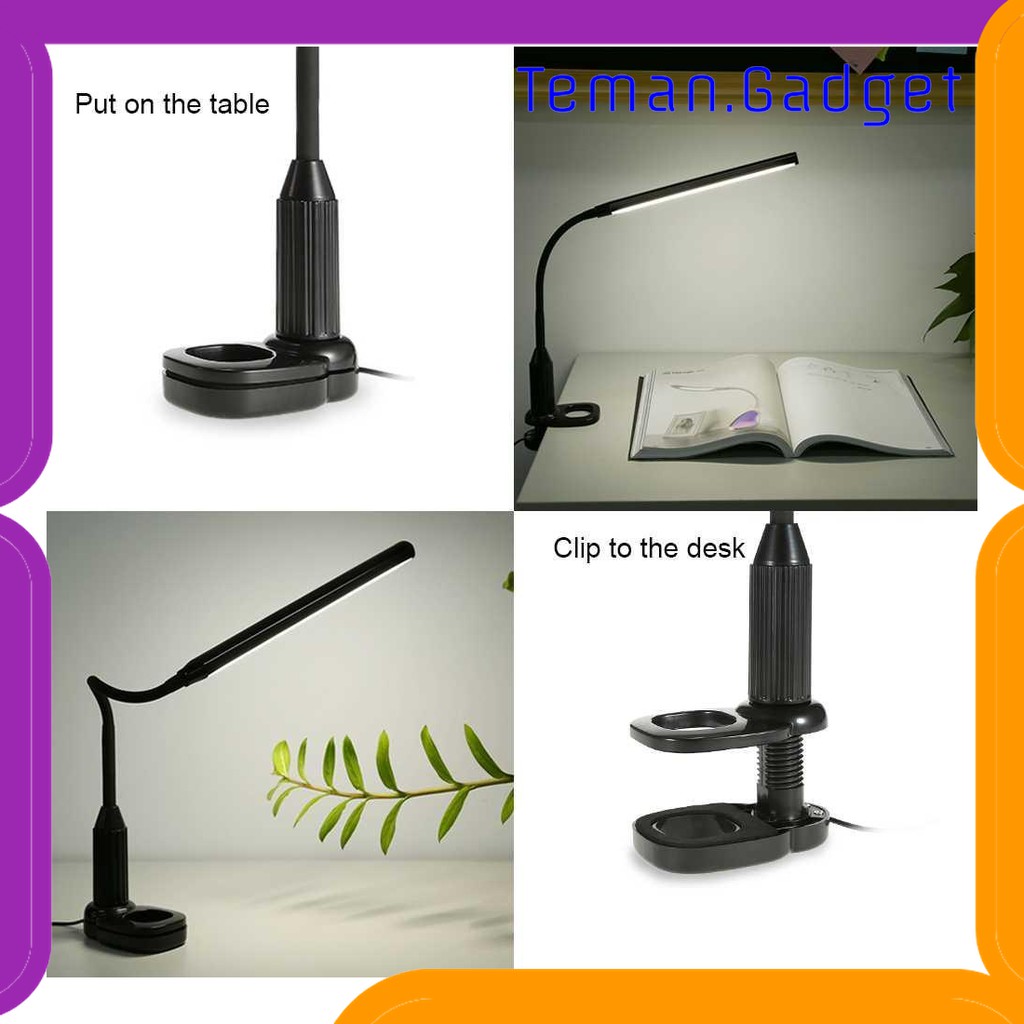 TG-DG090 LAMPU MEJA LED EYE PROTECTION DESK LAMP CLIP 24 LED 5W - L1515W