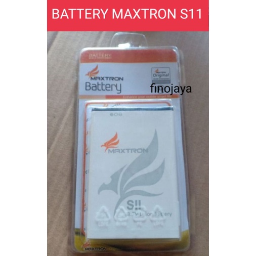 Baterai Maxtron S11 Battry Original