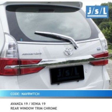 List kaca belakang Avanza xenia veloz 2019 chrome
