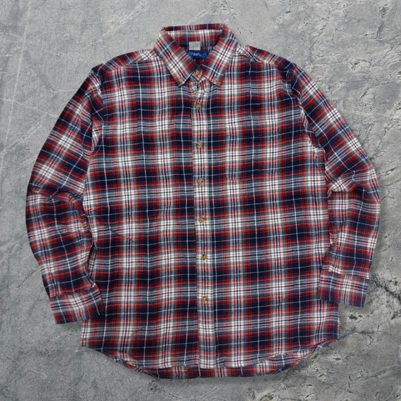 KEMEJA PLAID FLANNEL VETERANO