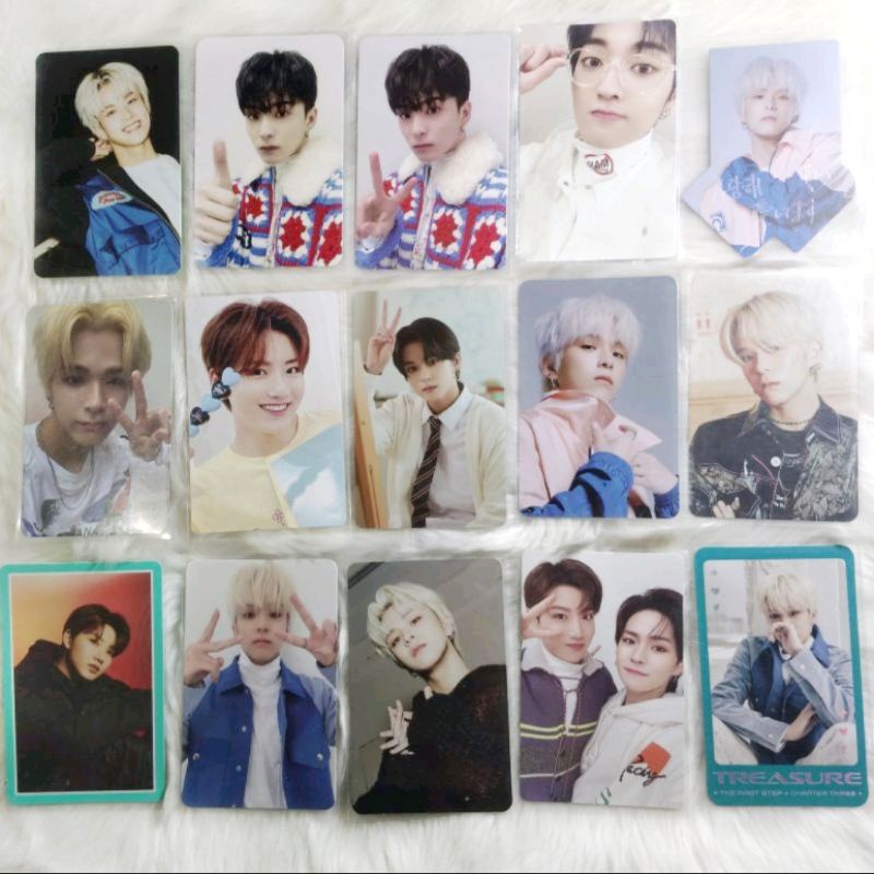 Treasure Asahi haruto hyunsuk junkyu yoshi photocard pc official asabul kempi preman