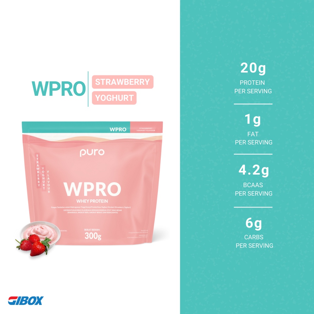 

PURO WPRO Whey Protein Concentrate 300gr