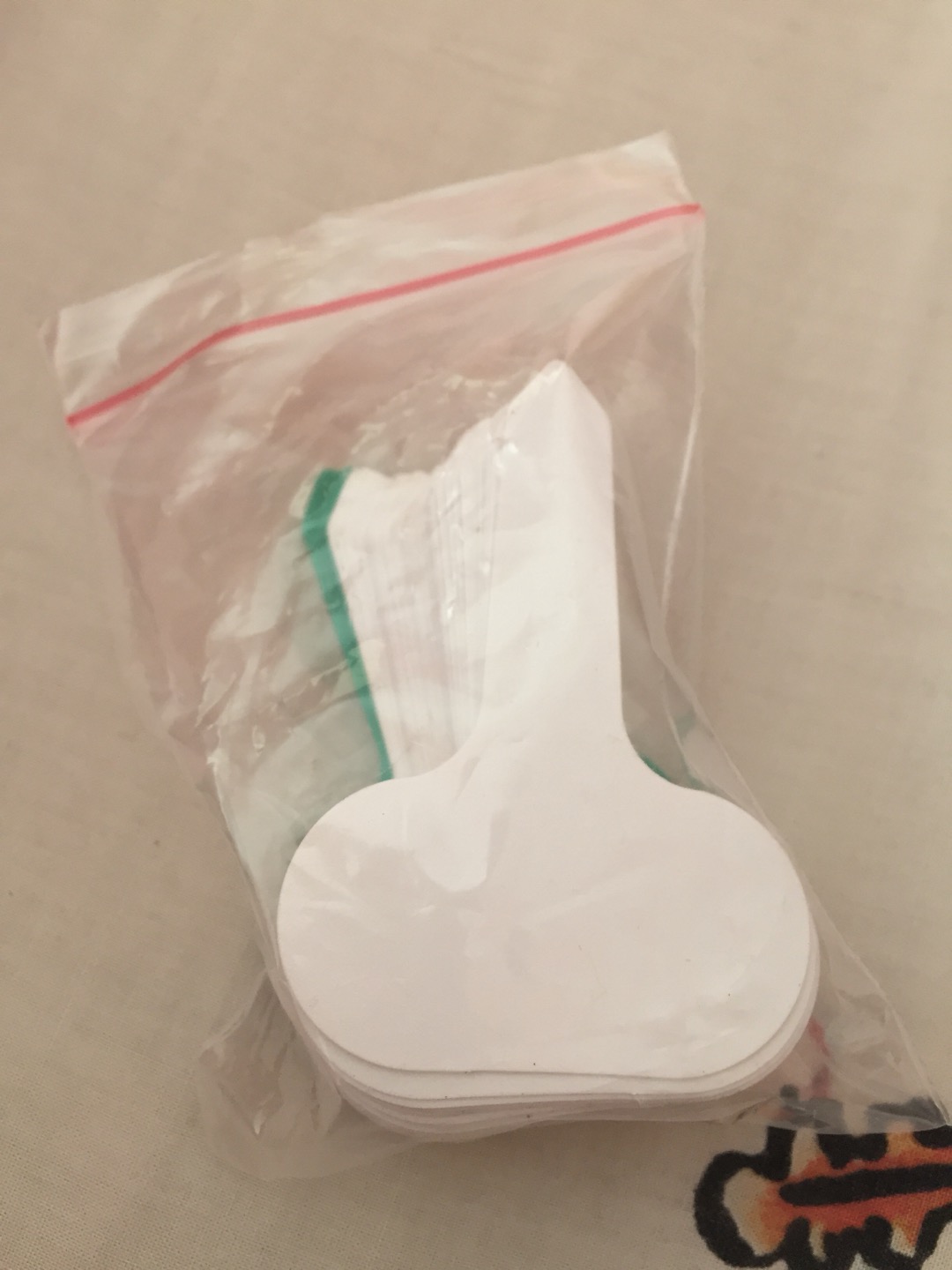 Label Tanaman / Penanda Tanaman / Plant Name / Plant Tag / Label Nama Tanaman Anti Air Semai Benih