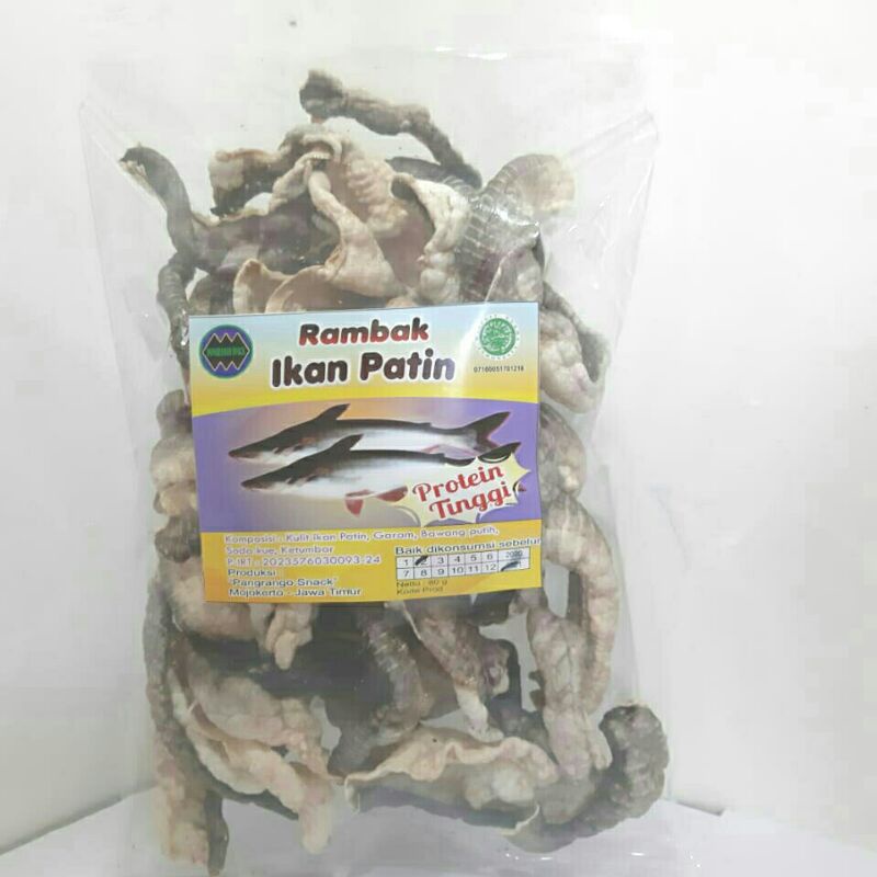 

Pangrango snack Rambak Ikan Patin 75 g
