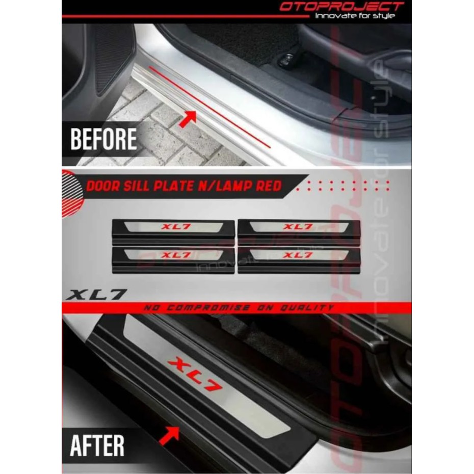 Sill Plate Pintu Suzuki XL7 Door Sill Plate Otoproject Pelindung Pintu