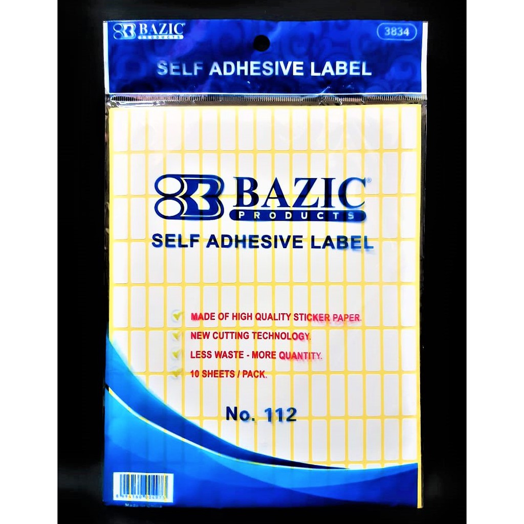 

STIKER LABEL NAMA NO.112 ( 8 MM X 20 MM ) KECIL STICKER NAME LABEL ISI 10 LBR