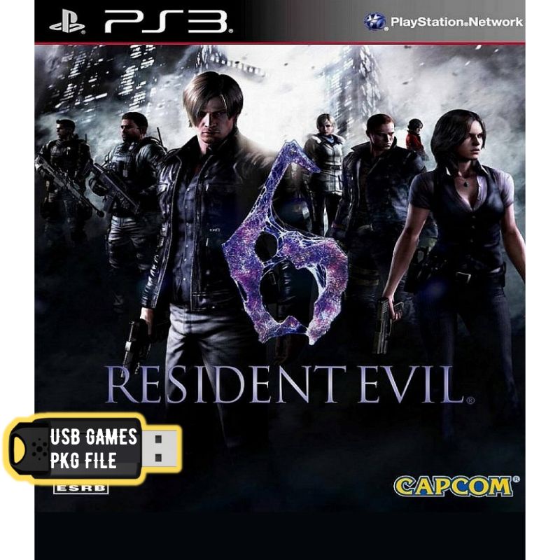 Game Ps 3 Resident Evil 6 Ps 3 Cfw Hfw Hen Ps3 Game