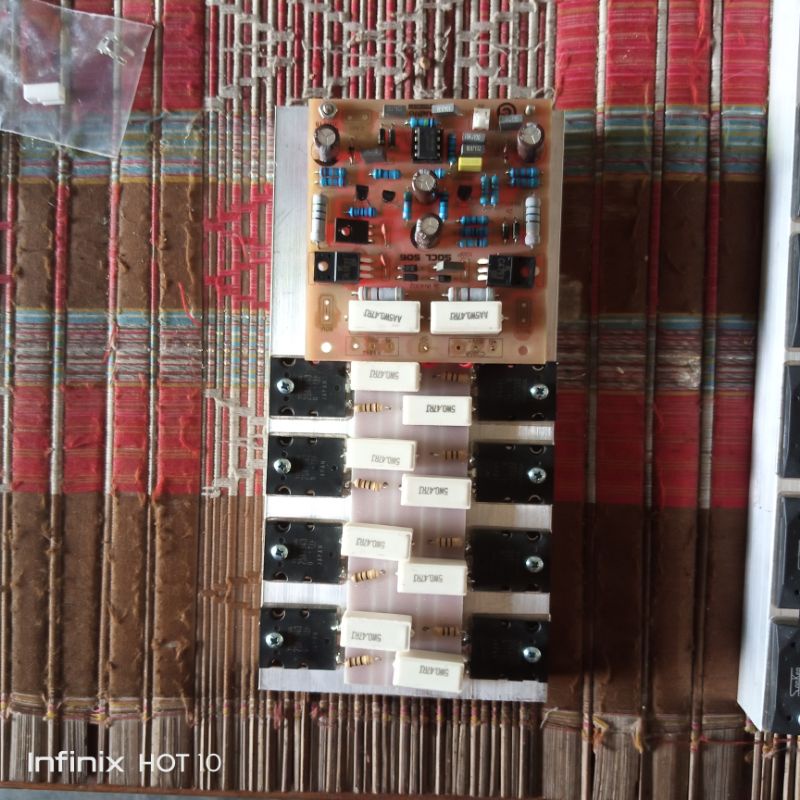 kit driver power amplifier socl 506 plus 4 set final thosiba