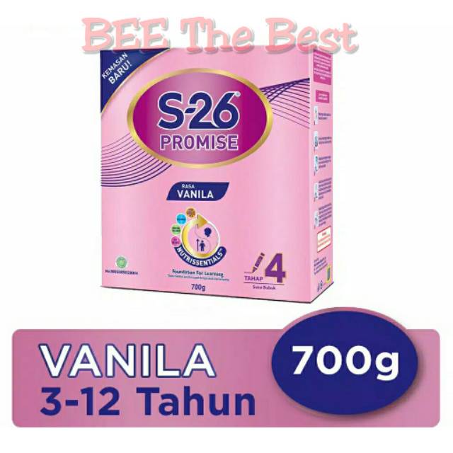 

S26 S-26 Promise Reguler Tahap 4 Rasa Vanila 700g - Vanilla 700gr