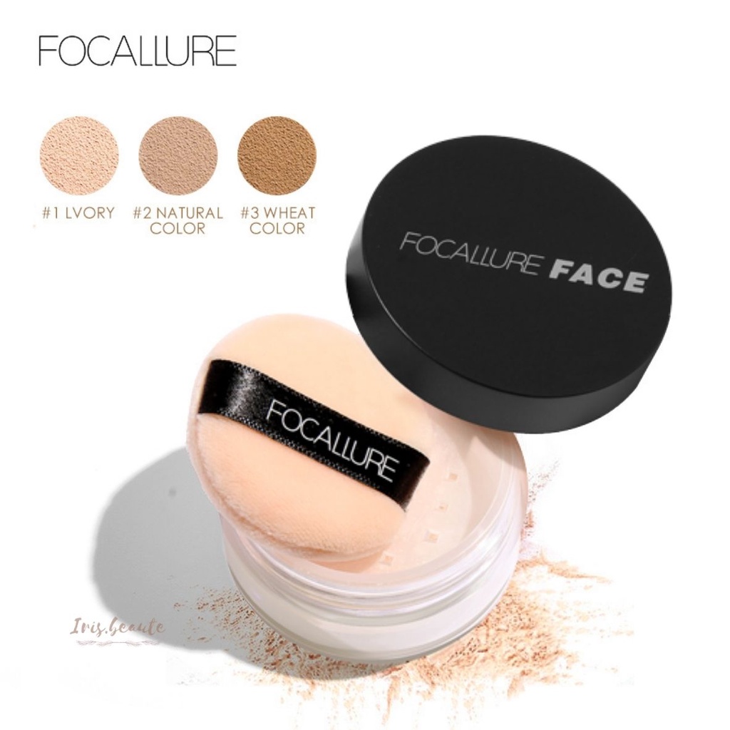 FOCALLURE Super Fine Loose Powder / Setting Powder / Bedak Focallure