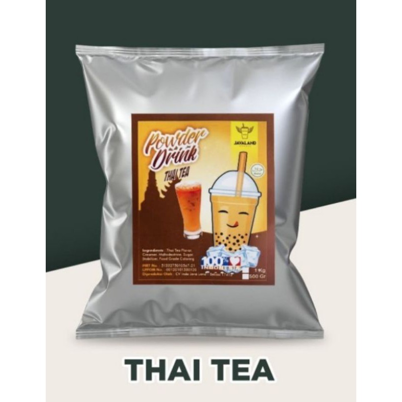 bubuk minuman Thai tea powder drink