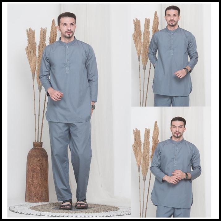 Baju Koko Satu Set Baju Koko Dewasa Model Terbaru Koko Stelan Premium