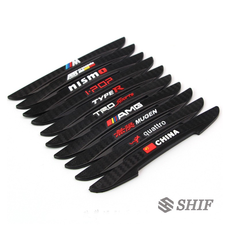 4pcs Strip Pelindung Pintu Mobil Anti Gores