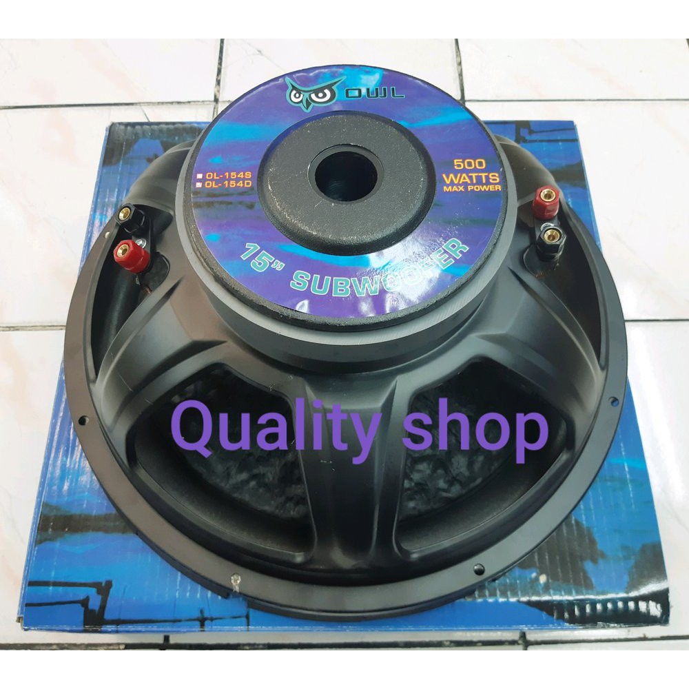 Up to 20%  SPEAKER SUBWOOFER 15 INCH DOUBLE COIL BARU