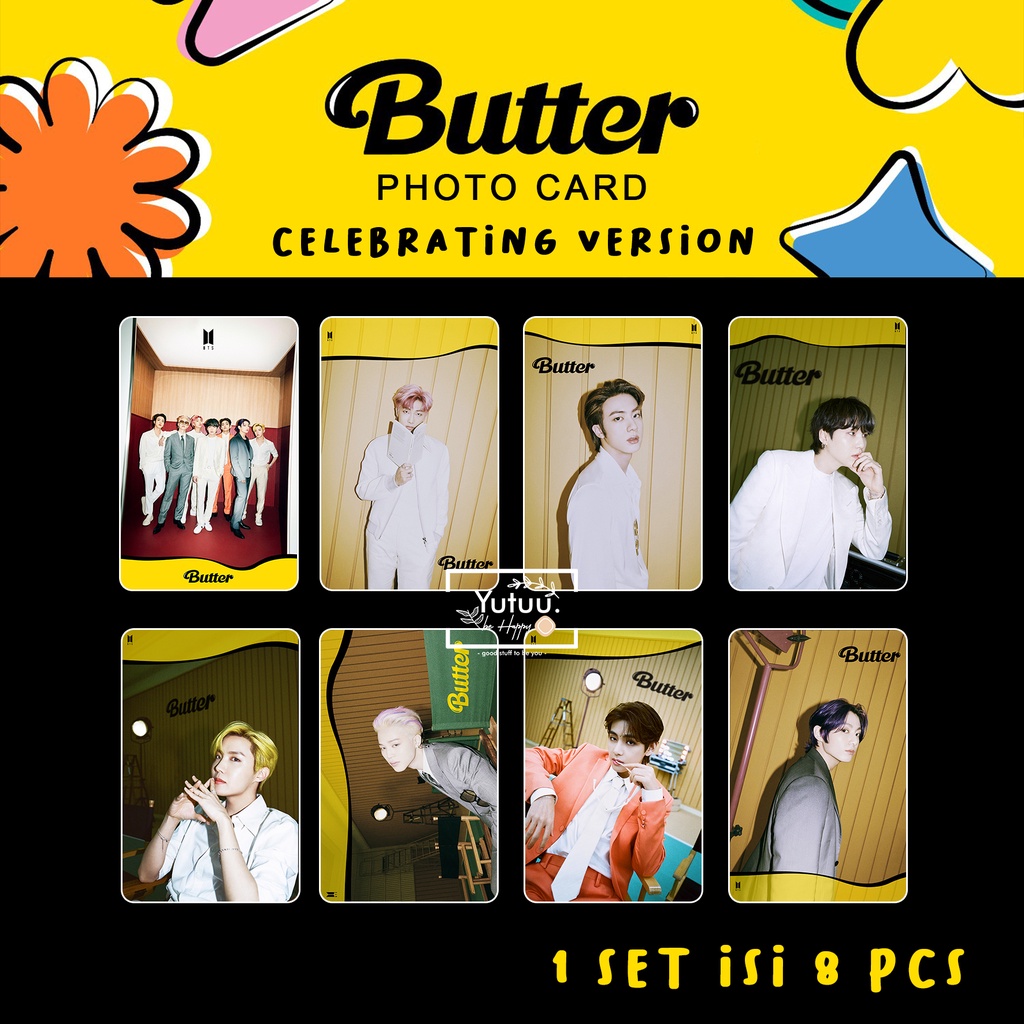 Bangtan PHOTO CARD BANGTAN BUTTER / KPOP PC unofficial