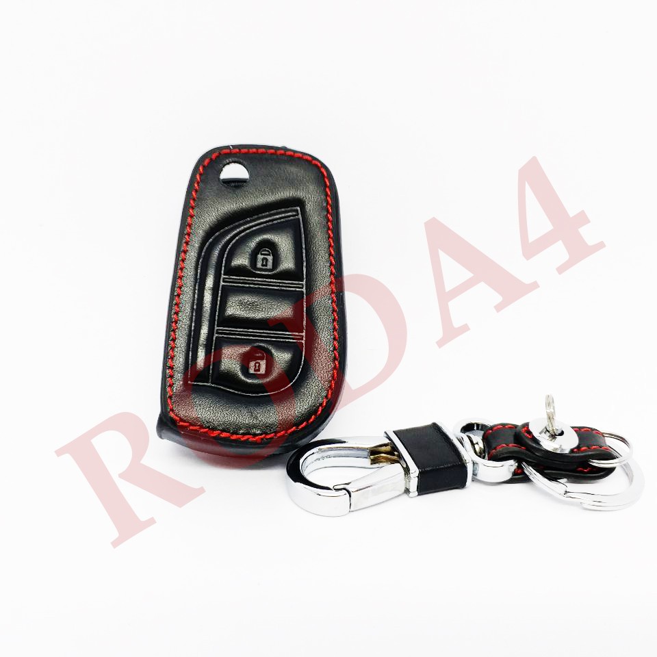 Leather Key Cover - Sarung Kunci Kulit  All New Innova