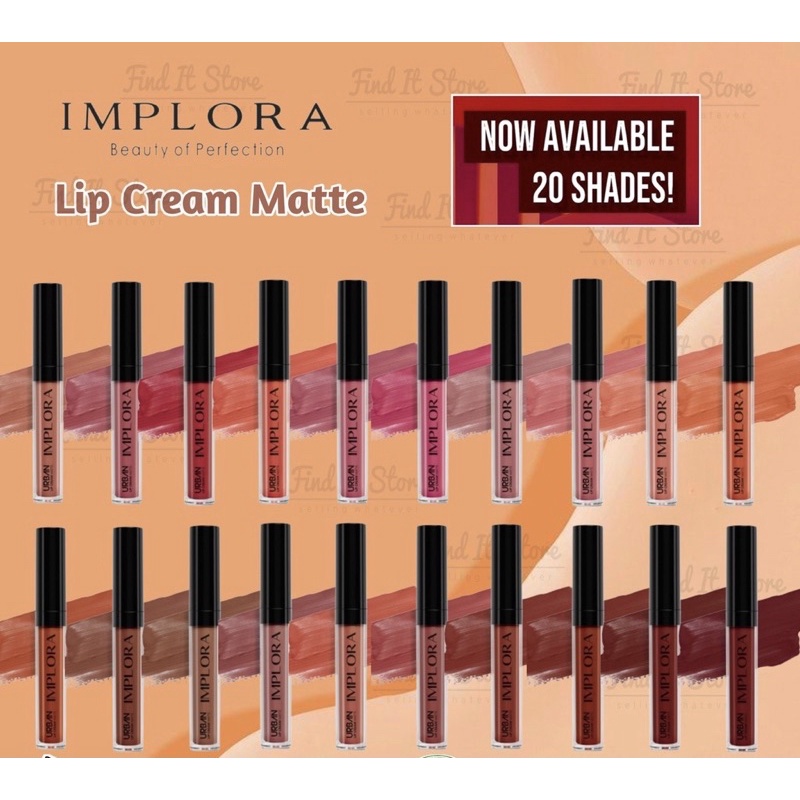 IMPLORA URBAN LIPCREAM / LIP CREAM MATTE