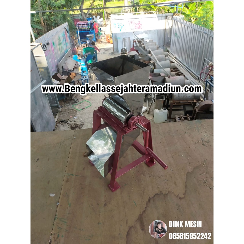 Alat Kupas Kulit Ari Kedelai Basah Manual